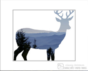 silhouette-deer-matted-8x10